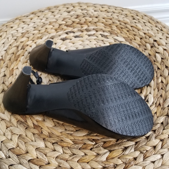 Calvin Klein Portia adjustable sling back heels - Picture 5 of 7